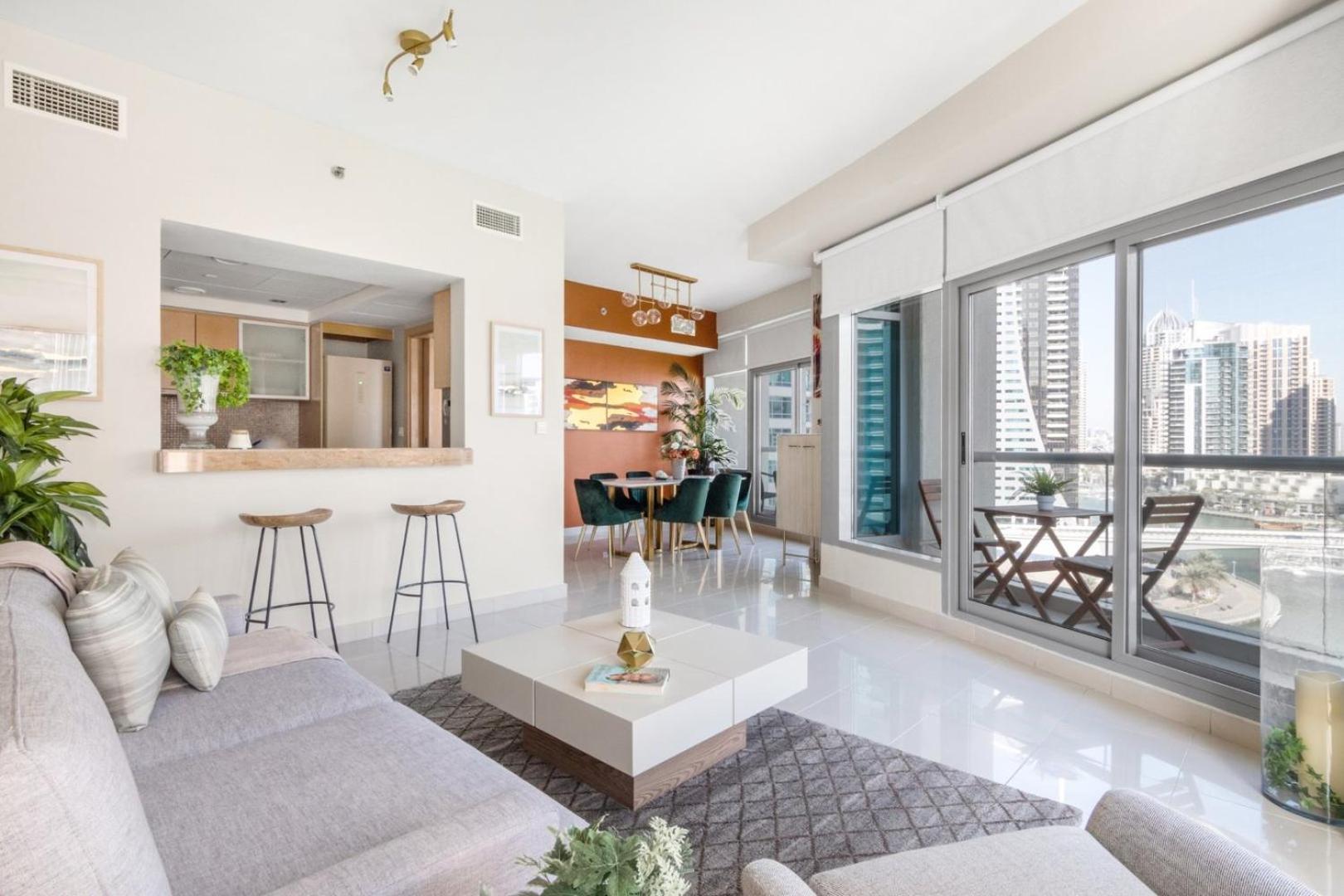 두바이 Guestready - Marina View | Fairfield Tower 아파트 외부 사진